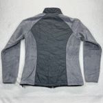 Mountain Hardwear Fleece Jacket Full Zip Puffer Panel Gray Womens M Photo 7