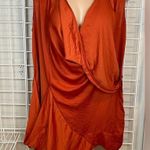 TS TAKING SHAPE AUSTRALIAN brand Orange geonetric Top Size 16 Photo 2