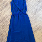 Amanda Uprichard Vibrant Blue Backless Dress Photo 0