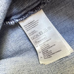 H&M Y2K Women Sz 6 Classic Denim Shirt Jacket W Cute Pearl Snap Button Oldstock Photo 4