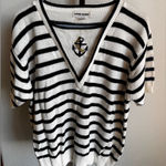 Alfred dunner coastal size large knitted shirt White Photo 0