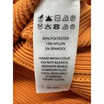 HAPPILY Grey Orange HIGH NECK SLEEVELESS HALTER TOP BUTTONS XL Women's‎ New Photo 4