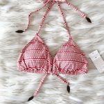 Eberjay Eberjey Pink White Tribal Strappy Bikini Top Sz M Photo 12