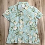 Emma James  Floral Button Up Shirt Women’s 4 Photo 0