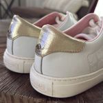 Kate Spade Pink + White Audrey Sneaker Size 9.5 Photo 5