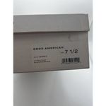 Good American NWT Black Patent Leather Shiny Block Heel Ankle Booties Size 7.5 Photo 8