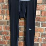 Nike pro combat womens compression capri leggings black large Photo 0
