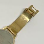 INC  ladies gold tone quartz analog watch crystals 34mm size 5.5”-6” running Photo 4