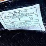 Merrell  Luxe Wrap Nubuck Dune Leather Mule Clogs Women’s Size 7.5 Fall Shoes Tan Photo 3