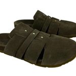 Free People Mule Clogs Sunday Season Khaki Green Slip On Women’s 36 USA 6 Photo 8