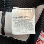 Nike  Pro Dri-Fit Mesh Panel Cropped Legging Graphic Swirl Print Size Medium Photo 4