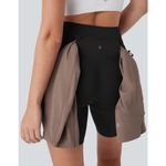 Halara  UltraSculpt™ High Waisted Tummy Control Contrast Lace Biker Shorts M NEW Photo 2