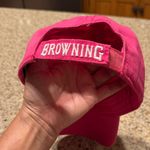 Browning NWOT Ladies  Pink Cap with White Logo Photo 1