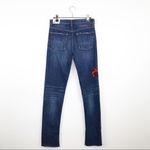 ZARA NWT  embroidered cigarette jeans‎ Photo 6