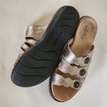 Clarks Laurianne Jade Sand Metallic Sandals Size 7½ Photo 8
