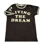 Disney JUNK FOOD x Mickey Mouse Living The Dream Ringer T-shirt, Size Small Photo 2