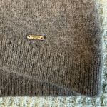 Abercrombie & Fitch  Sweater Womens Large Rabbit Hair Gray Crewneck Shirt 2010s Photo 3