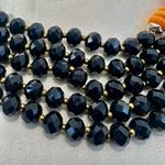 Nakamol multi strand red black and orange statement necklace Photo 7