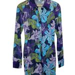 Song of Style Gianna Mini Dress in Kanha Floral Multi Purple Photo 1