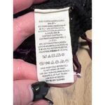 Free People Beach Black Crochet Open Knit Tunic Top Size Measured Boho Cottage Photo 7