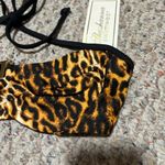Shoshanna NWT  Leopard Multi Halter Bikini Top- Size B (Small) Photo 5