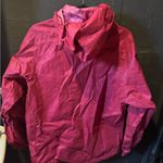 Women’s Frogg Toggs Pink Rain Jacket size Medium Photo 5