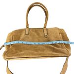 Banana Republic  Tan Suede Large Duffle Bag Photo 15