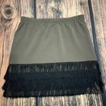 BB Dakota Women's Tassel Fringe Bodycon Mini Skirt Multicolor Size Small Photo 1