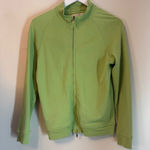 GREG NORMAN Women's Full Zip Green Shirt Golf Athletic Pickleball Tennis Small Photo 0