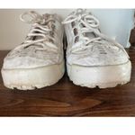 Y2K Vintage Fila 2002 Womens White Chunky Leather Lace up Sneaker sz 7 90s Photo 5