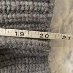 EXPRESS women S wool blend snap front Longsleeve knit sweater w/cowl neck grey Photo 8