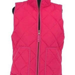 J.‎ Crew Womens Down Filled Zip Up Sleeveless Quilted Puffer Vest Hot Pink Small Photo 0