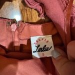 Selfie Leslie  Pink Ruffle Strapless Dress Photo 1