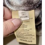 Anthropologie MAEVE  Gray White Purple Tie Dye Short Puff Sleeve Sweatshirt Sz L Photo 6