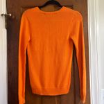 Ralph Lauren Bright Orange V-Neck Sweater Photo 5