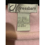 Dress Barn Full Zip Multi Color Long Sleeve Cardigan S-NWOT Photo 3