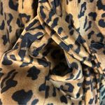 Bebe  Leopard Print Fully Lined Coat W/Matching belt /Pockets Sz XS -EUC Photo 7