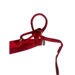 Live and let live Womens size medium Red Bikini Top- hollow out crossed front strappy​​​ Photo 1