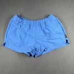 Patagonia  Shorts Womens XS Blue Nylon Elastic Waist Lined Swim Running Pockets Photo 0