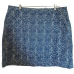 Dockers  skort blue paisley size large ? Photo 0
