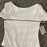 Anthropologie NWT  RD Style Second Skin White Bodysuit Sz M Photo 4