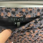 1. State Ditsy Drift Ruched Mini Skirt | Size S Photo 3