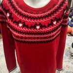 Scottie Dog Sweater Red Size L Photo 0