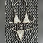 Dalmatian Micro Triangle Thong Bikini Black Photo 4