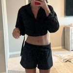 Aritzia Bobbles and Lace Collared Crop- NEW Photo 0