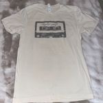 Taylor Swift  Canvas WOMEN’s Medium T SHIRT TTPD FOLKLORE EVERMORE Cassette Med Photo 0