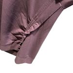 Simply Vera Vera Wang purple long sleeved Top with side ruching detail XL Purple Photo 1