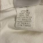 Mother White The Hustler Patch Pocket Ankle Jeans Womens Size 30 10367 Photo 11