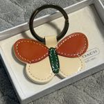 Coach RARE Vintage Butterfly Charm Keychain Photo 3