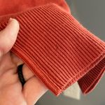 Terra & Sky Women's Rust Lagenlook Open Front Cardigan Photo 6